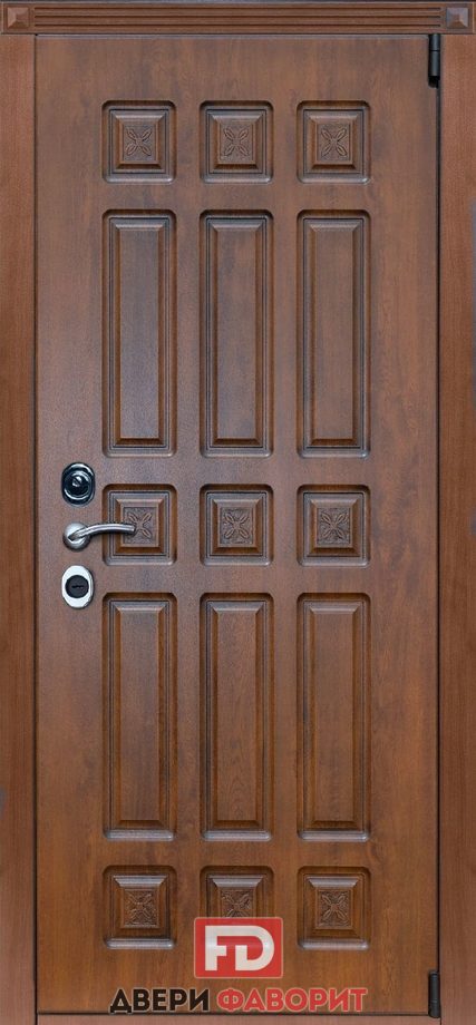 железная дверь с терморазрывом с отделкой мдф