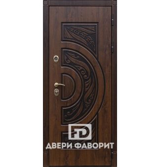 Металлическая входная дверь с двусторонней отделкой винорит